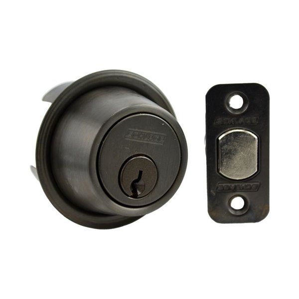 Schlage Commercial Schlage Commercial B562P613 Grade 2 Double Cylinder Deadbolt C Keyway 12287 Latch 10094 Strike B562P613